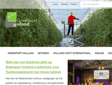 Tablet Screenshot of greenportholland.com